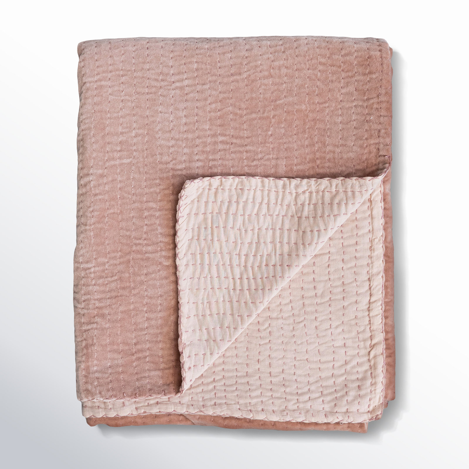 Lariah Cotton Quilted Throw Blanket