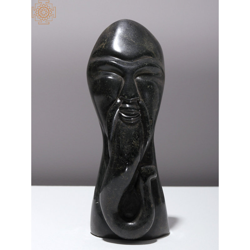 Statue de jardin en marbre vert Navor Decor