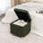 17 Inches Square Ottoman With Storage-858603427