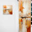 Rideau tendance Glam Orange Beige Collage II - Velours obscurcissant - 1 panneau-107831939