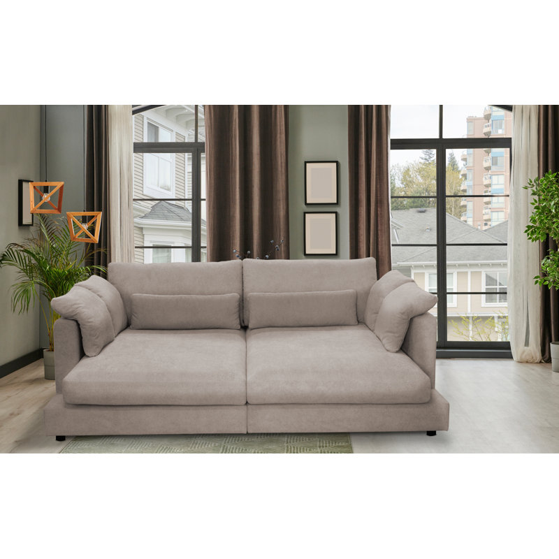 3 Seater Sleeper, Beige