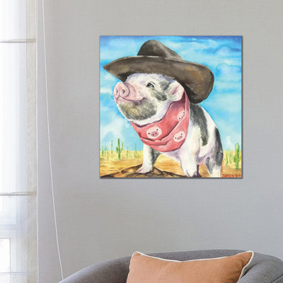 Wild West by George Dyachenko - Wrapped Canvas Print