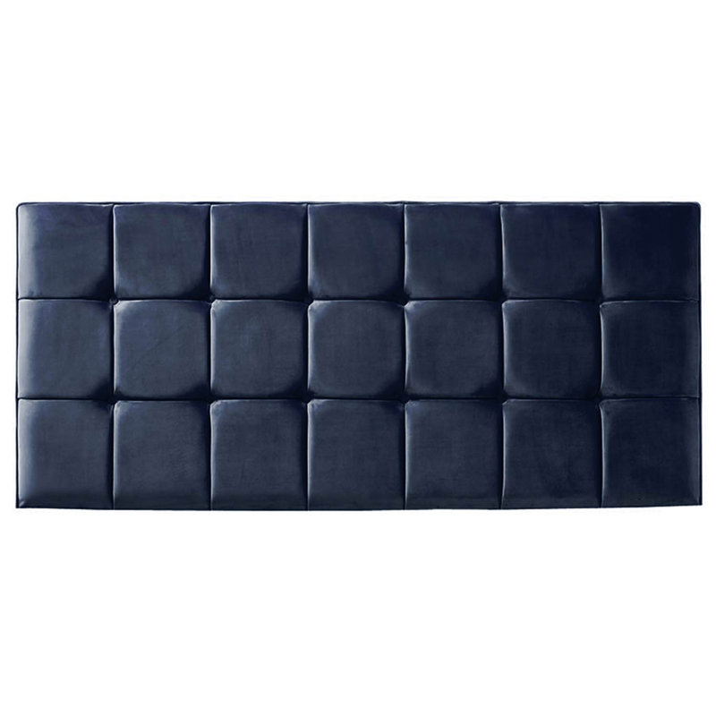Saucedo Upholstered Headboard, Single (3'), Blue