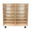 Rangement pliant pour tapis de repos