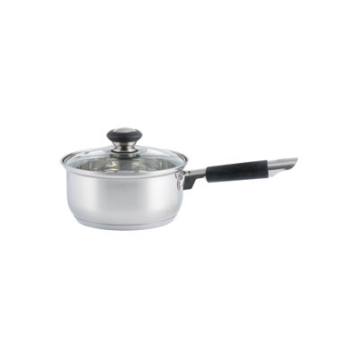 Everyday Stainless Steel Saucepan with Lid