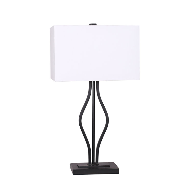 Lampe de table en métal Dorelia