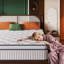 Matelas pleine grandeur de 35,5 cm (14 po), ressorts ensachés hybrides de fermeté moyenne et mousse à mémoire de forme à gel rafraîchissant, livré dans une boîte, certifié CertiPUR-US-1605279148-1605279150