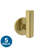 Franklin Brass Cylindrical Post Single Prong Wall Hooks in Satin Gold (5-Pack)-98540441