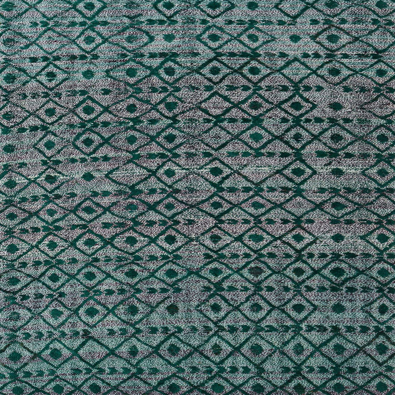 Abstract Indoor Rug, Square 4'