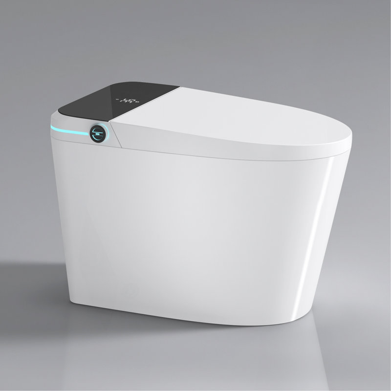 Toilette moderne et intelligente avec siège de bidet intégré
