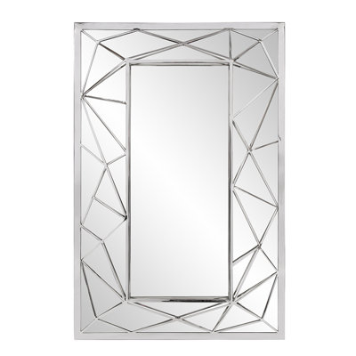 Sams Stainless Steel Rectangle Mirror