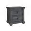 Table de chevet grise-1912257875