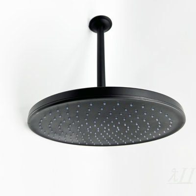 Shower Head - High Pressure Rain - Luxury Modern Look - No Hassle Tool-less 1-Min Installation - The Perfect Adjustable Replacement For Your Bathroom Shower Heads