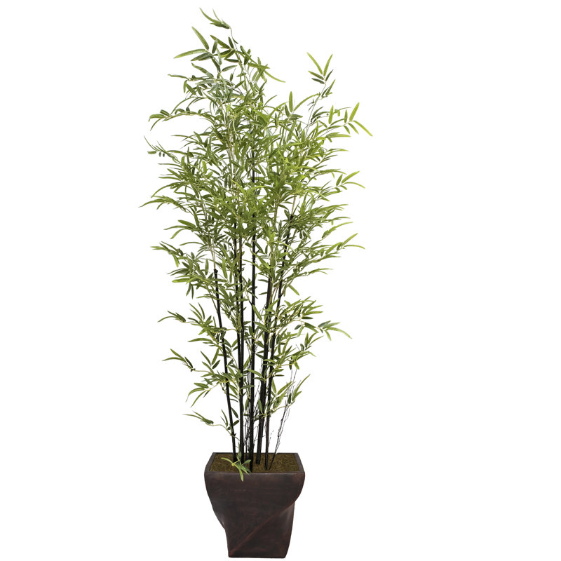 Bambou artificiel en pot 81,5 po Panama