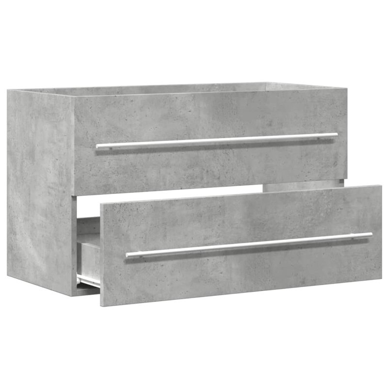 Seraya Freestanding Under Sink Cabinet, Concrete Grey