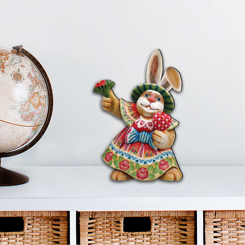 Figurine de lapin Tibie Mamie