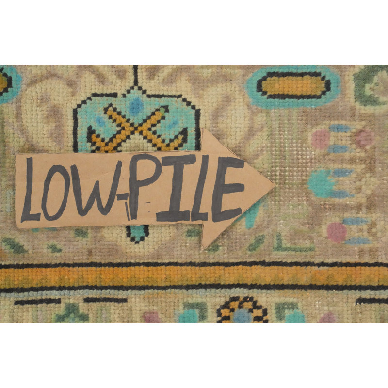 Tapis traditionnel géométrique rétro 8 x 11