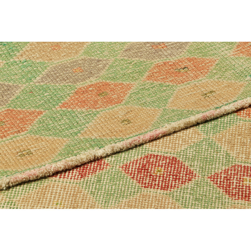 One-of-a-Kind 3'3”x4'5” Hand Knotted Area Rug