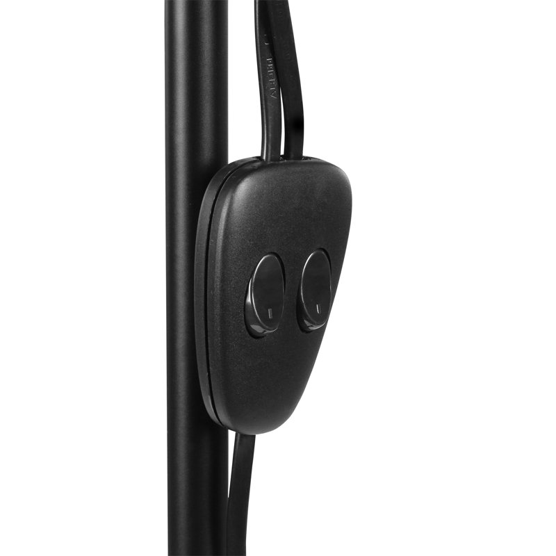 Acuff 166.5cm Tree Floor Lamp, Black