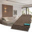 Panneaux muraux acoustiques à lattes de bois 3D autocollantes, 120 cm x 60 cm, en PET recyclé, insonorisants, installation facile, décoration à faire soi-même (2,9 m²)-128941071