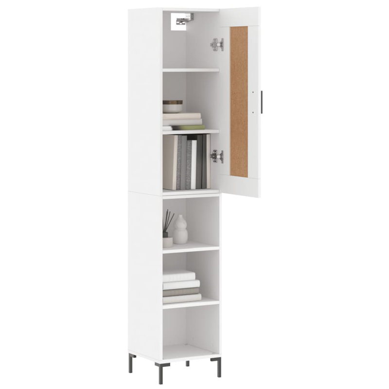 34.5cm Sideboard, White