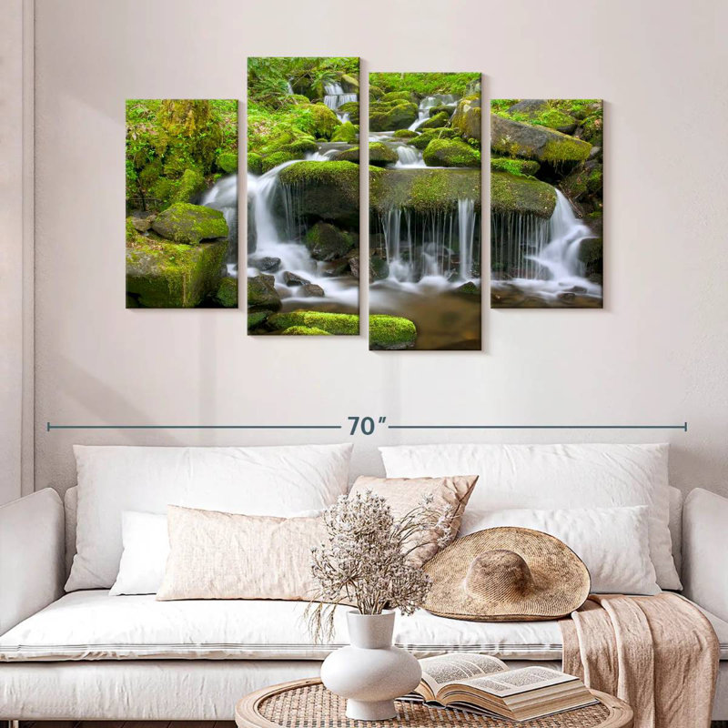 Cascade Alvord Mossy, H 32 po x l 52 po