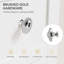Ensemble de meuble-lavabo sur pied simple 36 po avec lavabo en céramique Lumina, noir, contreplaqué de bois franc, portes à fermeture en douceur et rangement réglable intérieur-2129112189-2129112191