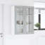 Vidaxl Hanging Cabinet With Storage Riga Artisan Oak 60 X 31 X 100 Cm-121217664-121217661