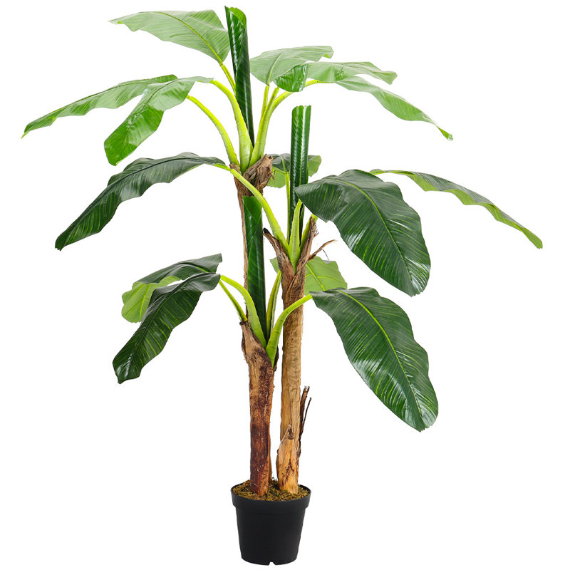 158.5cm Artificial Banana Leaf Tree in Pot