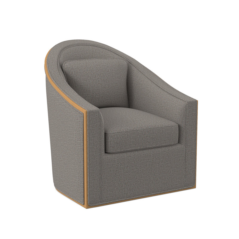 Fauteuil pivotant Academy, Ambre, Neige Polly