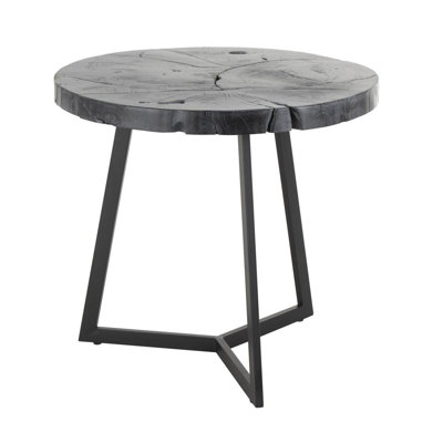 Solid Wood Top Single Coffee Table