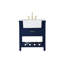 Meuble-lavabo simple 30 po Pelaghia-57367886
