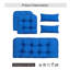 Ensemble de 5 coussins de causeuse en U Cassella-1302610669