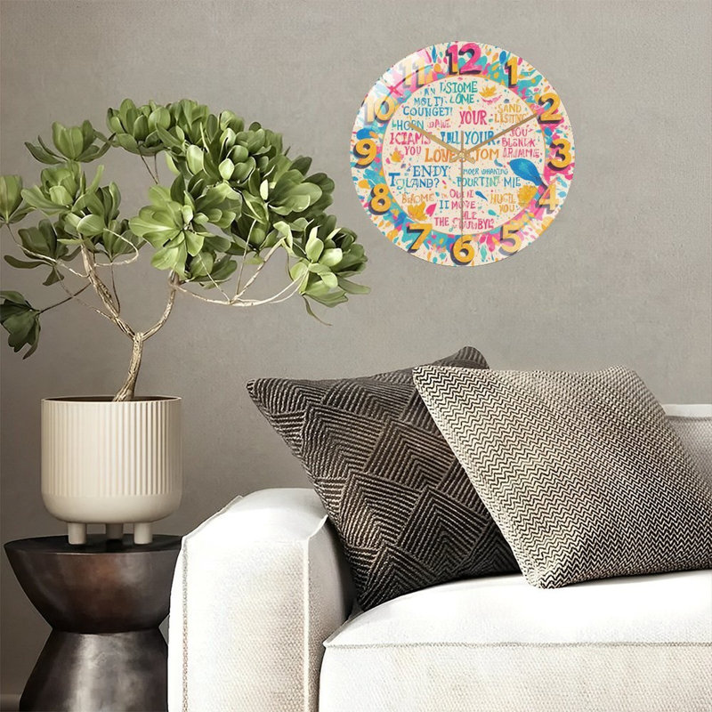 Horloge murale 12 pi