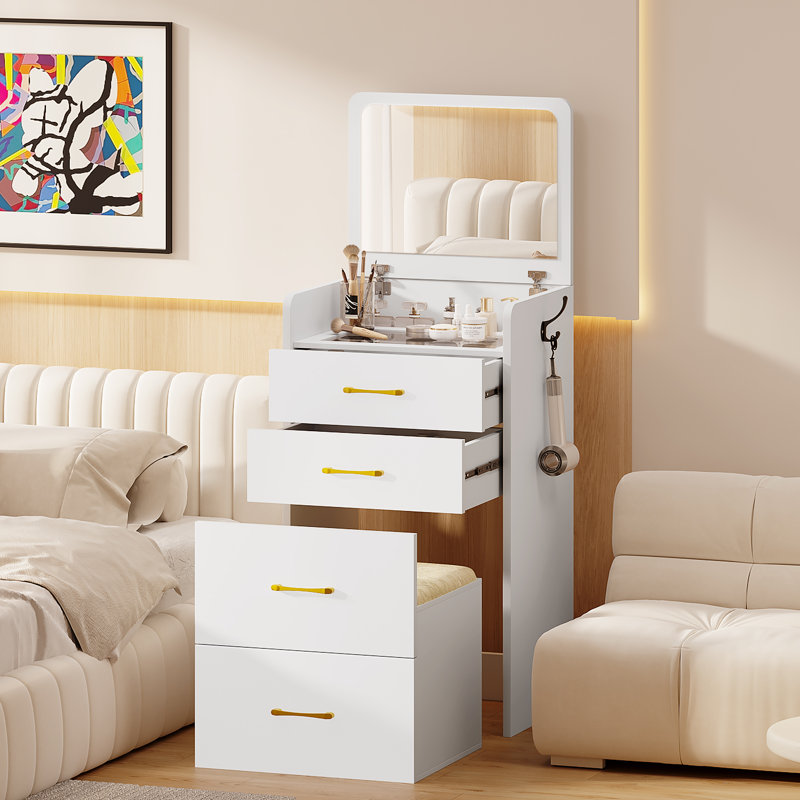 Coiffeuse Alexius, Blanc