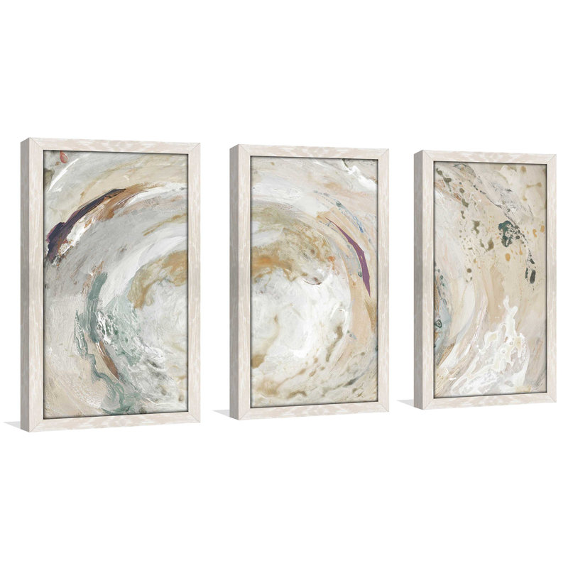 Nature Swirl par Lanie Loreth - Cadre photo imprimé multi-pièces sur plastique / acrylique, L 52,5 po x H 33,5 po x P 1 po