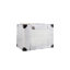 Armoire de salle de bain flottante de 36 po avec lavabo, surface en résine blanc brillant moderne et tiroirs à fermeture en douceur, rafraîchir la fraîcheur