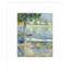 «La seine à Saint-Cloud» par Edvard Munch, impression giclée encadrée-1985154501