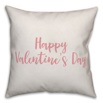  Coussin Happy Valentine's Day