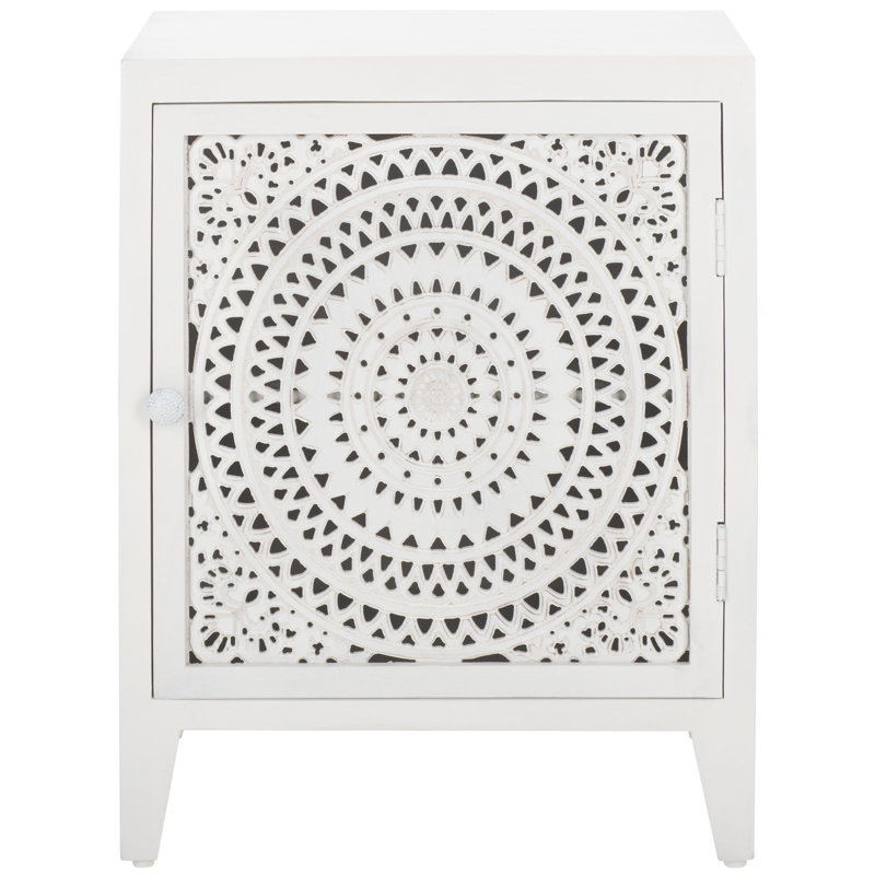 Tybalt Nightstand, White Washed