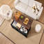 Table basse de rangement à plateau relevable avec porte de grange coulissante Chanya-681362981
