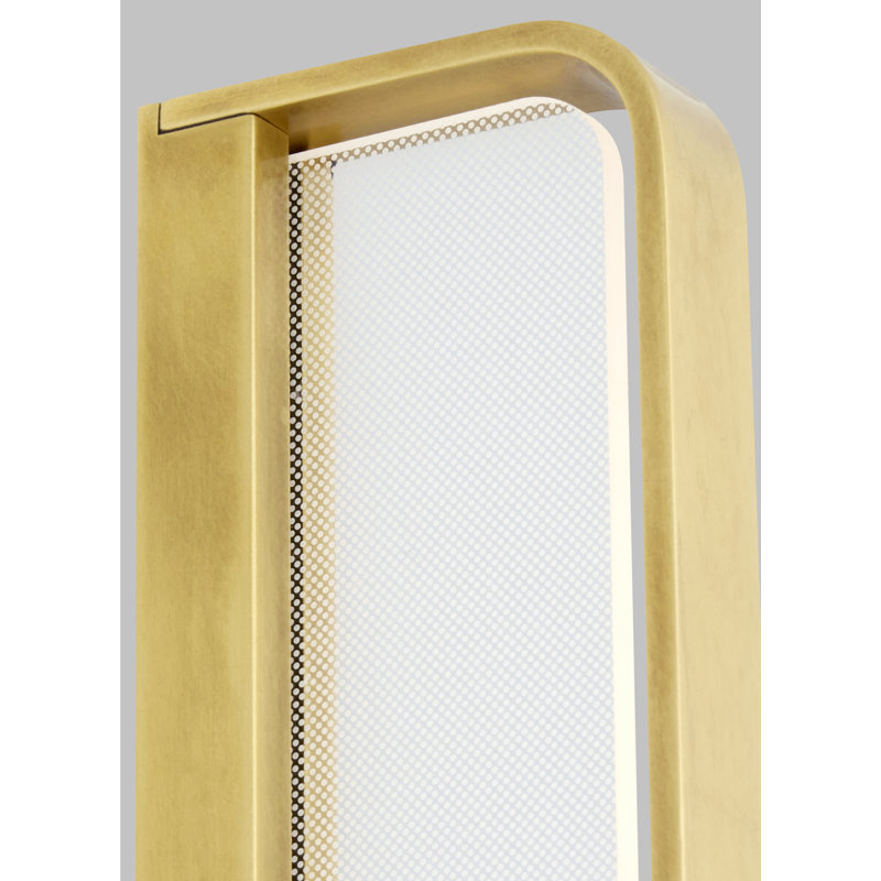 Banda 13 Wall/Bath, Natural Brass