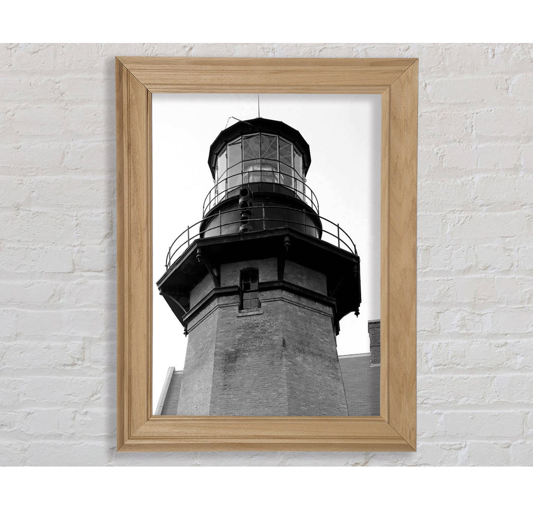 Ansel Adams Block Island Southeast Light - Druck