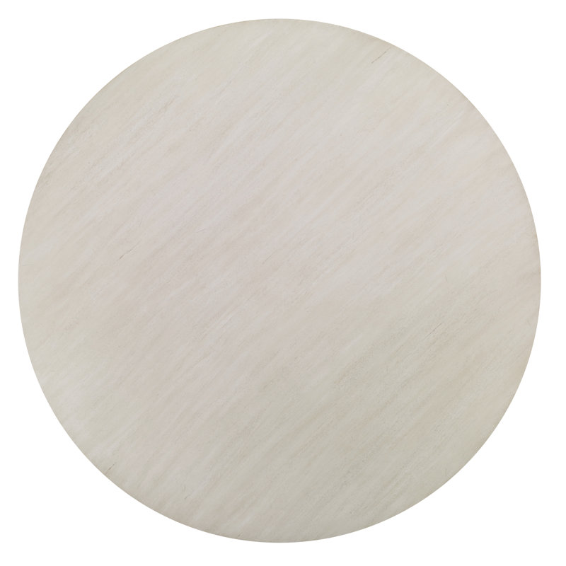 Fripp Round Mahogany Wood Dining Table, Peninsula