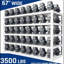 Garage Shelving Heavy Duty ,White 65"W X24"D X84"H Metal Shelves With 5 Tier Adjustable Garage Storage Shelves-129853850-129853852