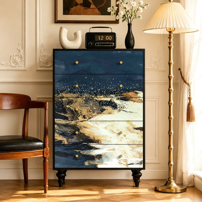 Armoire de rangement en bois massif