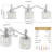 Emilion Dimmable Bathroom Vanity Light With Crystal Shade-2091904537-2132083287