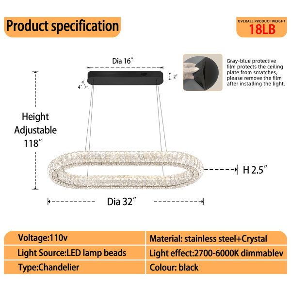 Dimensions du produit