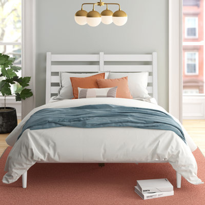 Ashlie Solid Wood Platform Bed