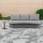 Durable Patio Sofas, Wicker And Aluminum, Modern Elegance For Any Outdoor Space